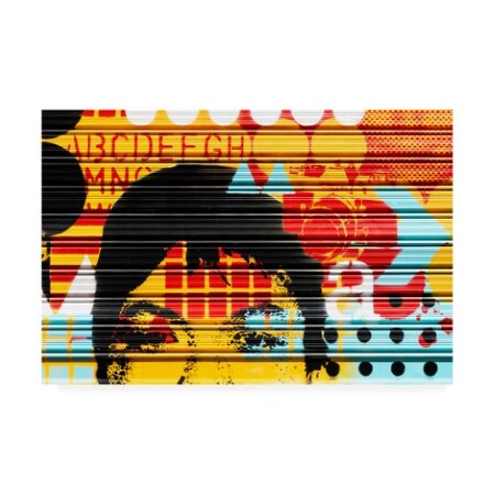 Trademark Fine Art Philippe Hugonnard 'Made in Spain Colorful Curtain' Canvas Art, 12x19 PH01397-C1219GG